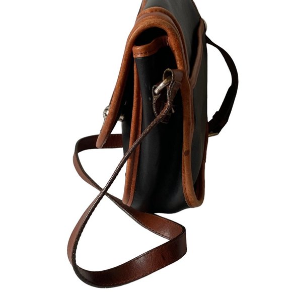 Brighton purse brown black crossbody purse heart charm - Picture 6 of 12